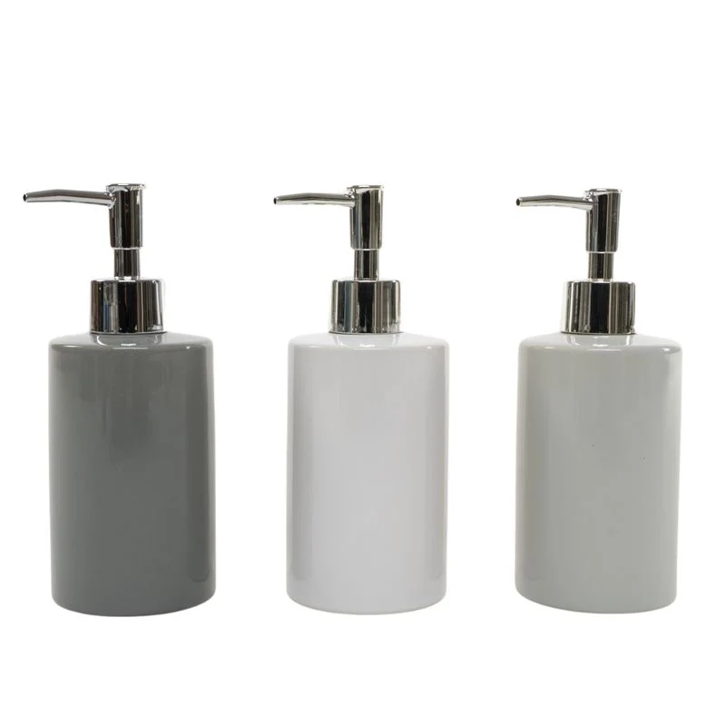 DISPENSADOR JABON GRIS DCASA