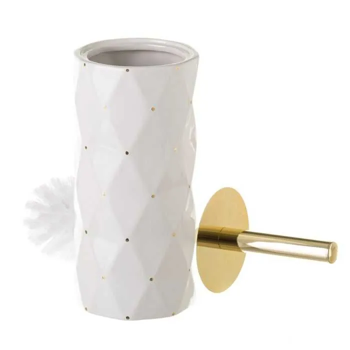 Escobillero Gold 1 Ceramica Blanco DCASA