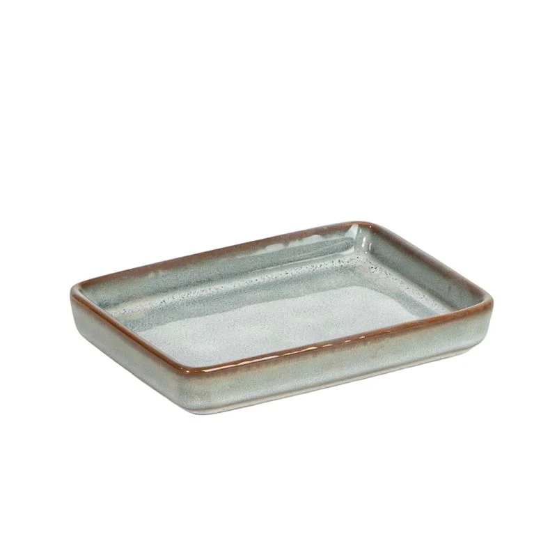 JABONERA CERAMICA SOFT CELESTE DCASA