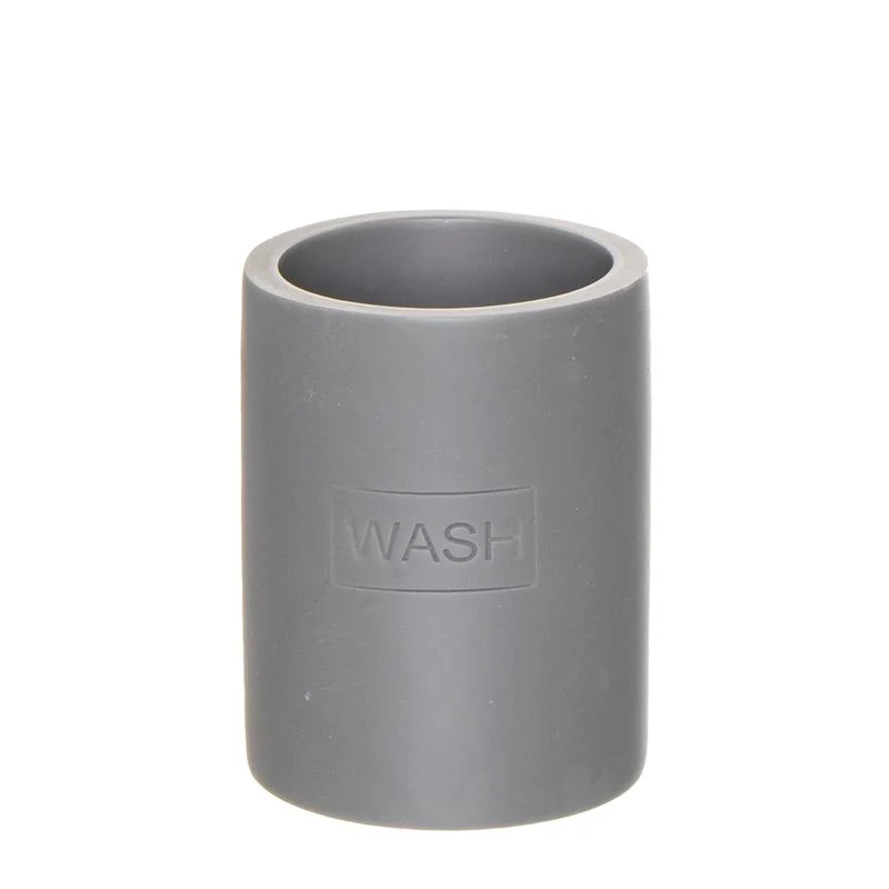 VASO BAÑO GRIS DCASA