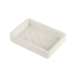 Jabonera Blanca Lisa Decomarket Uruguay