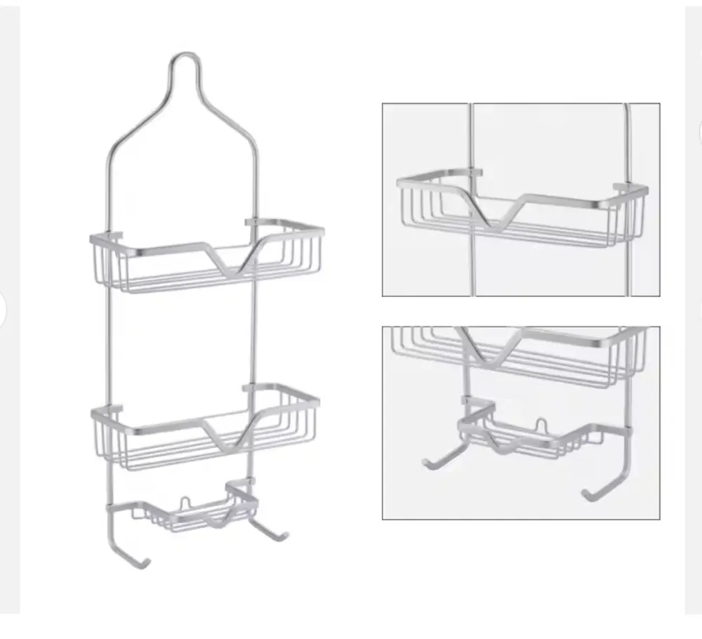 Organizador De Ducha Aluminio Decomarket Uruguay