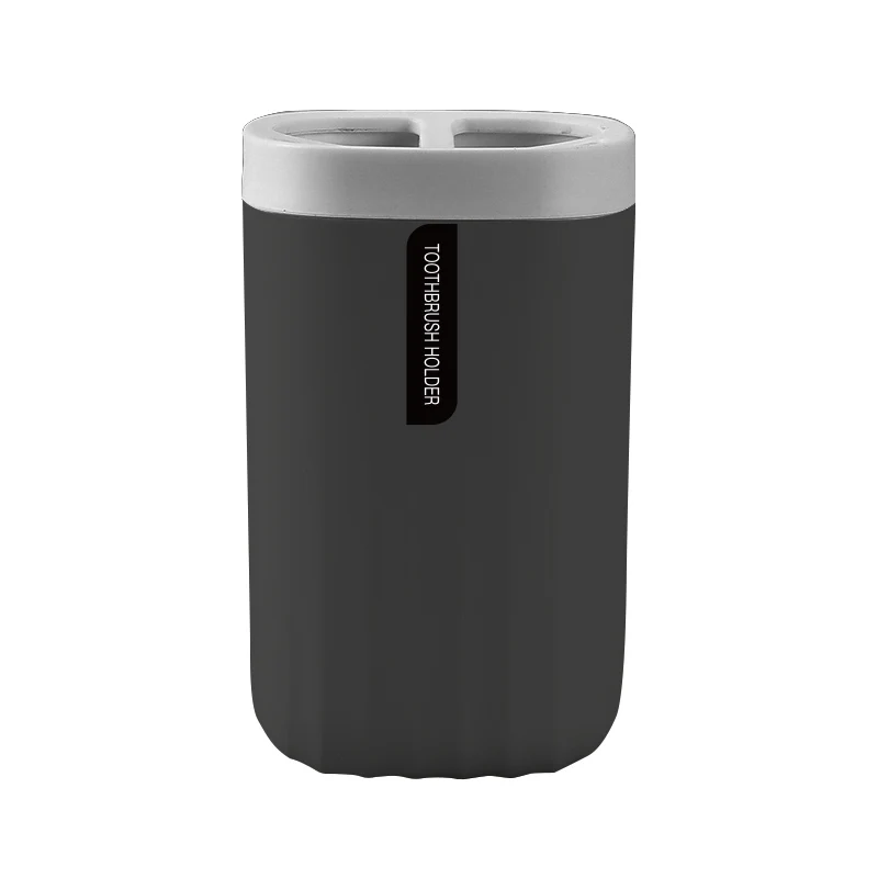 Vaso Portacepillos Negro Decomarket Uruguay