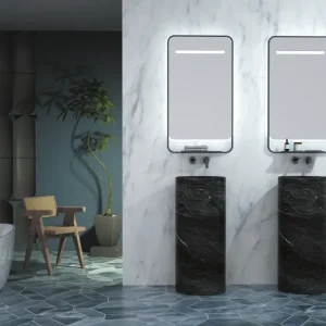 LEDIMEX CONCEPT CONC03250NG NEGRO MATE 90 X 50 DENIS INTERIORISMO