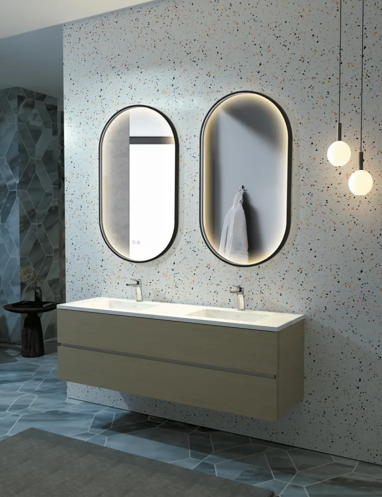 LEDIMEX RIO RIO03590NG NEGRO MATE 90 X 50 DENIS INTERIORISMO