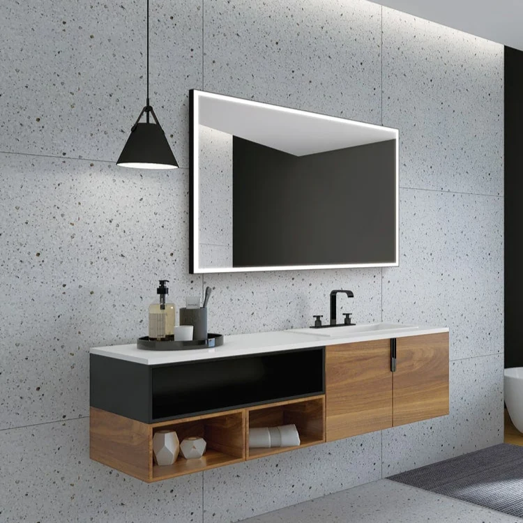 LEDIMEX SUIZA SUIZ01014060 NEGRO MATE 140 X 60 DENIS INTERIORISMO