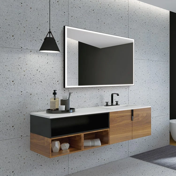 LEDIMEX SUIZA SUIZ010140NG NEGRO MATE 140 X 80 DENIS INTERIORISMO