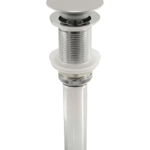 Desagüe Click Push grande sin rebose Cromado