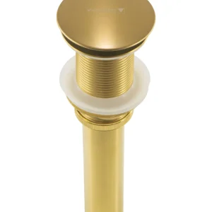 Desagüe Click Push grande sin rebose Dorato