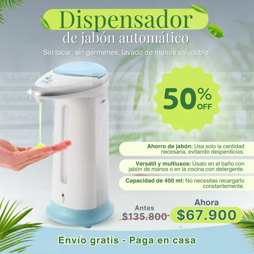 Dispensador Automatico de Jabon