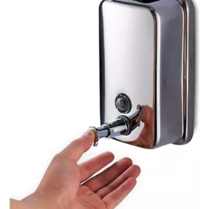 Dispensador Jabón 800 Ml Acero Inoxidable Taumm