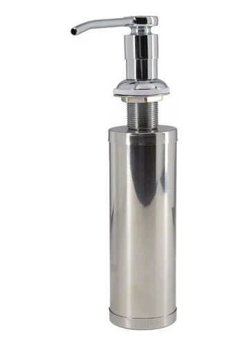 Dispensador Jabón Lavaloza Para Lavaplatos 330ml Acero Inox