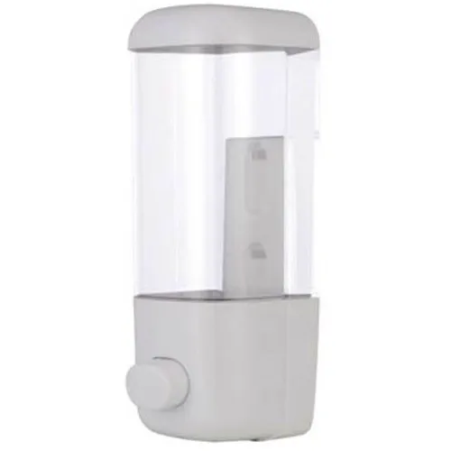 DISPENSADOR JABÓN PLÁSTICO BLANCO SIMPLE - TAUMM