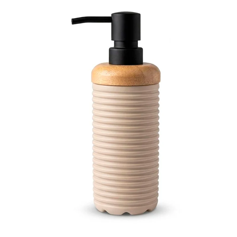Dispensador De Jabon Locion Botella 300 Ml Negro