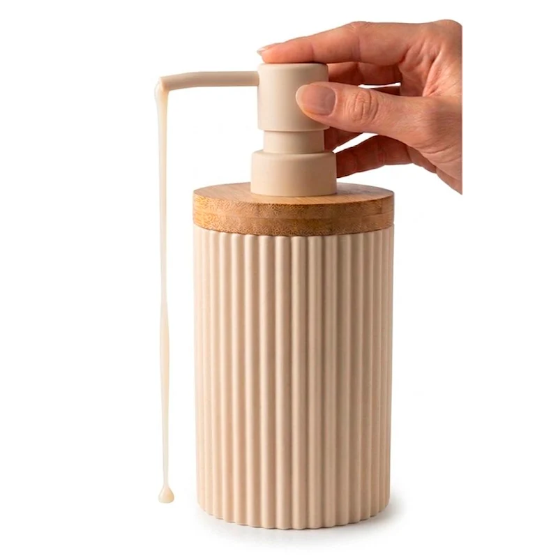 Dispensador De Jabon Locion Botella 350 Ml Blanco