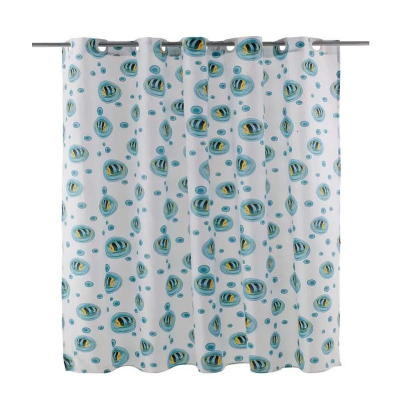 CORTINA POLIESTER SCUBA HANGLESS 180x180CM Duschy
