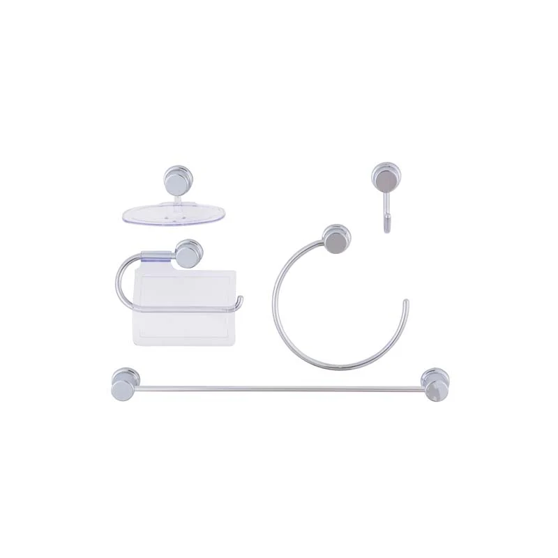 KIT ACCESORIOS 5 PIEZAS ABS BASE DUSCHY