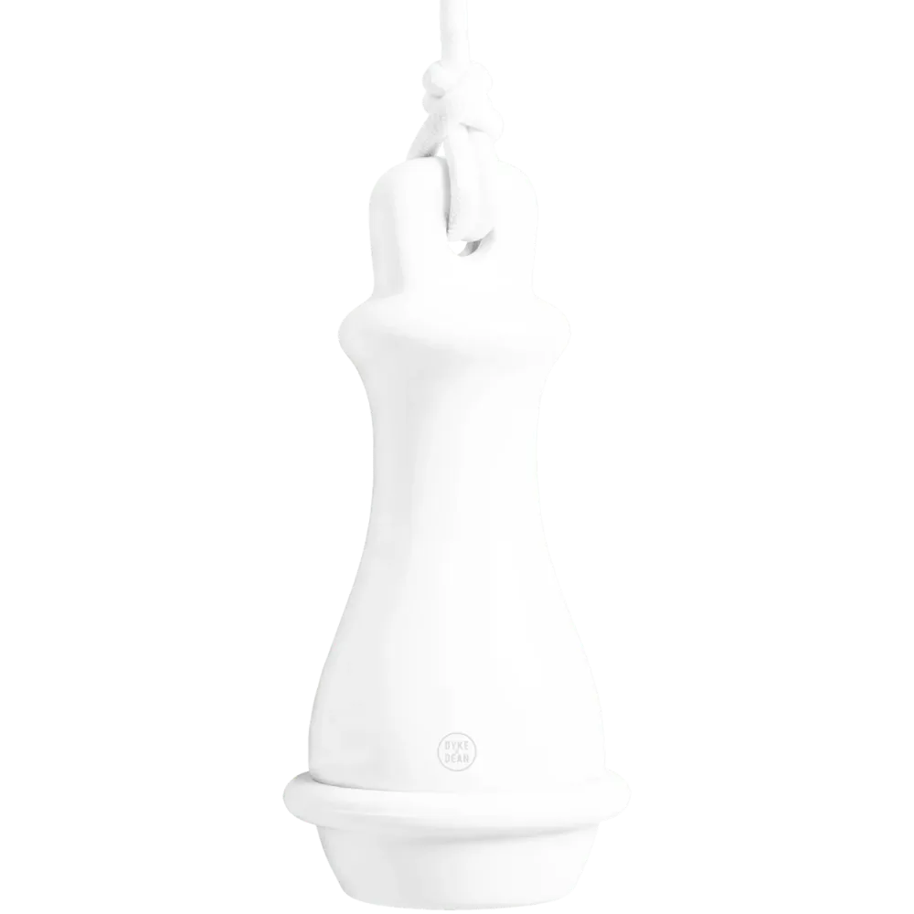 ASA DE PORCELANA BLANCA DYKE & DEAN