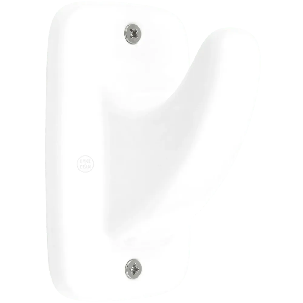 GANCHO DE PARED DE PORCELANA GRANDE DYKE & DEAN