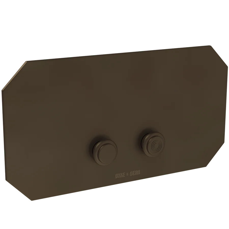 GRIFOS DE MANIJA DE PALANCA METÁLICA DOBLE PARA LAVABO DYKE & DEAN