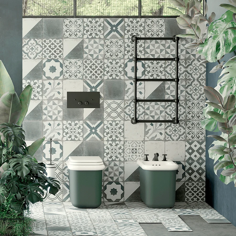 GRIFOS DE MANIJA DE PALANCA METÁLICA DOBLE PARA LAVABO DYKE & DEAN