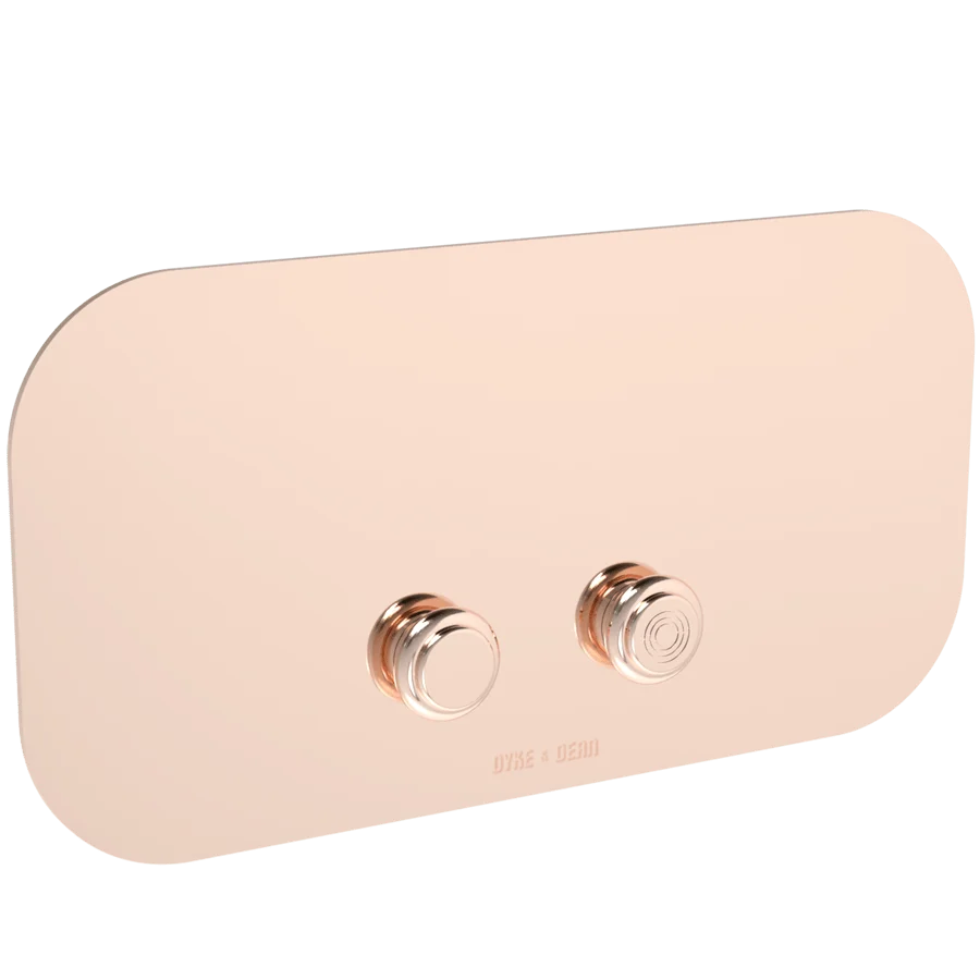 GRIFOS DE MANIJA DE PALANCA METÁLICA DOBLE PARA LAVABO DYKE & DEAN