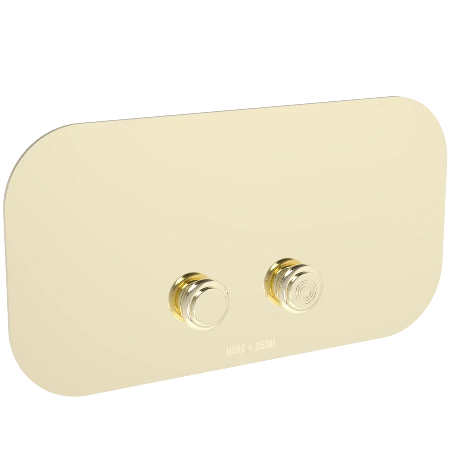 GRIFOS DE MANIJA DE PALANCA METÁLICA DOBLE PARA LAVABO DYKE & DEAN