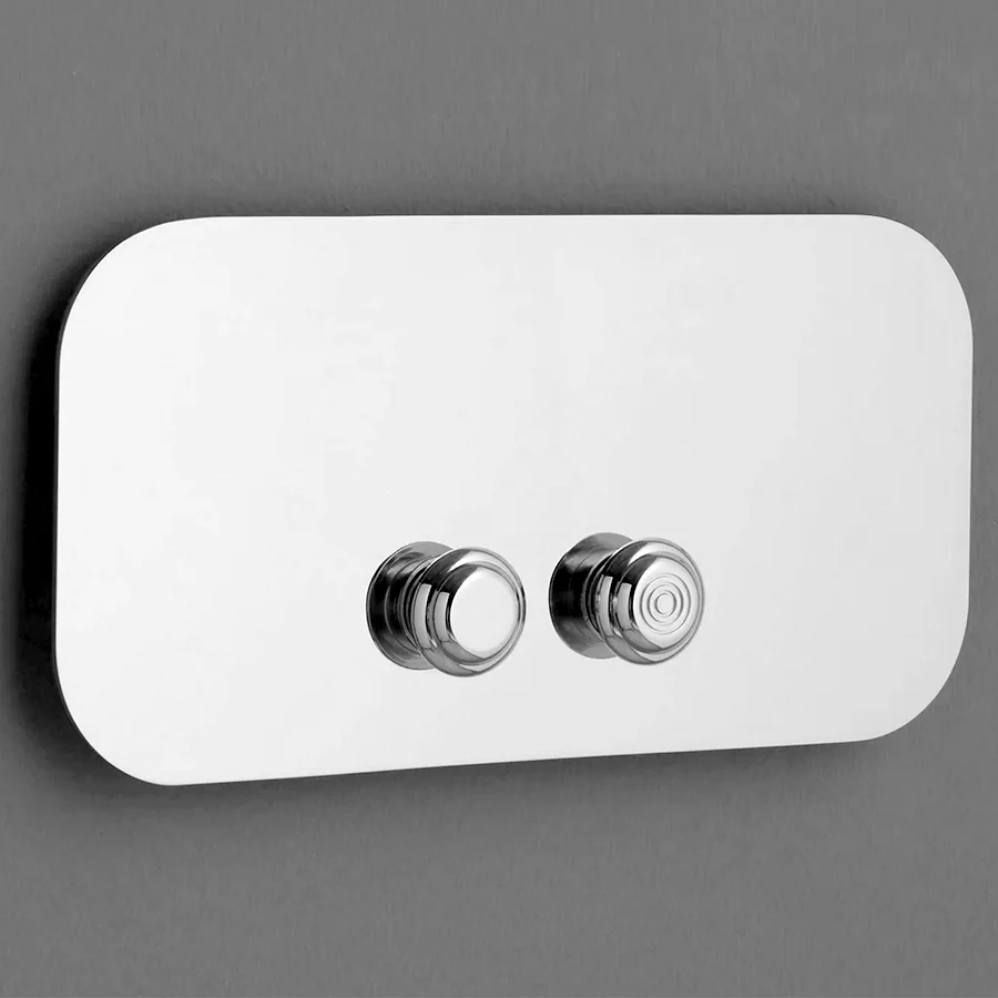 GRIFOS DE MANIJA DE PALANCA METÁLICA DOBLE PARA LAVABO DYKE & DEAN