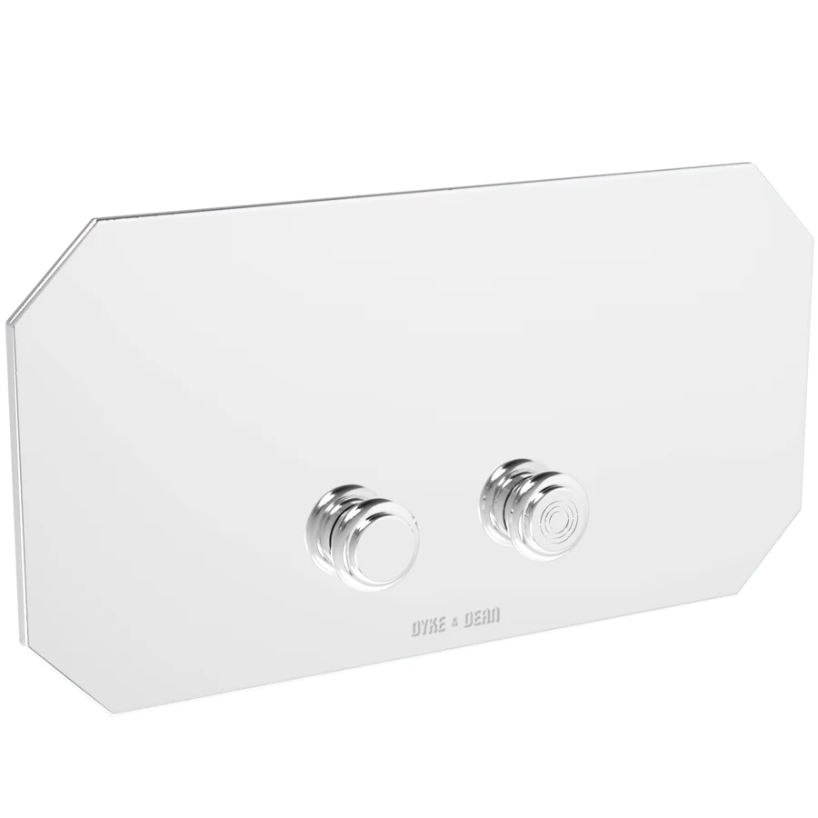 GRIFOS DE MANIJA DE PALANCA METÁLICA DOBLE PARA LAVABO DYKE & DEAN