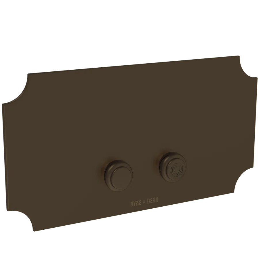 GRIFOS DE MANIJA DE PALANCA METÁLICA DOBLE PARA LAVABO DYKE & DEAN