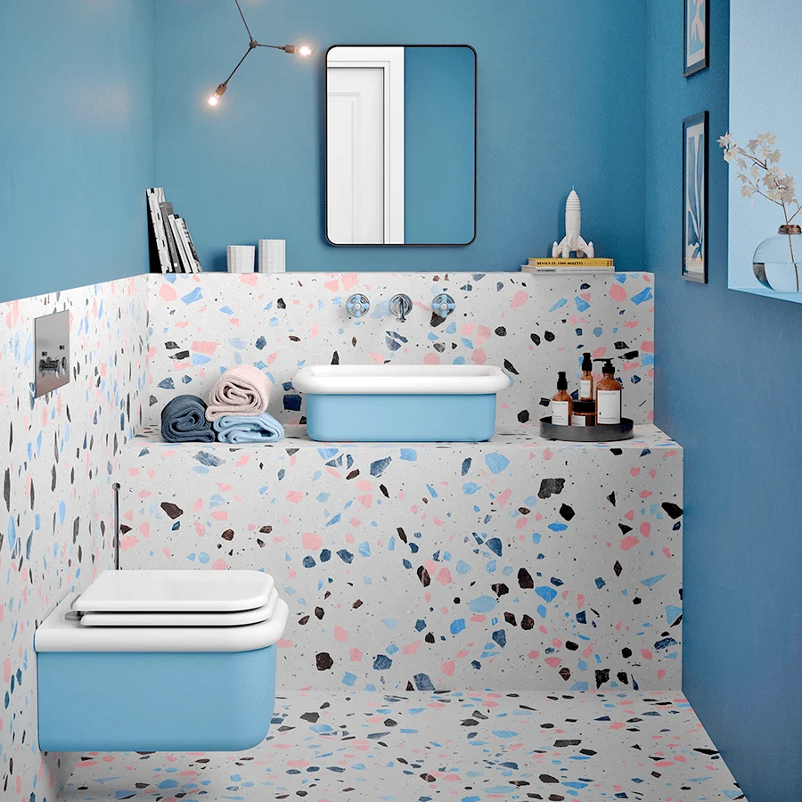 GRIFOS DE MANIJA DE PALANCA METÁLICA DOBLE PARA LAVABO DYKE & DEAN