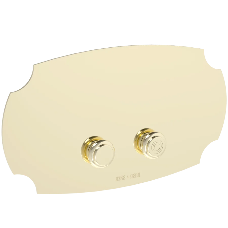 GRIFOS DE MANIJA DE PALANCA METÁLICA DOBLE PARA LAVABO DYKE & DEAN