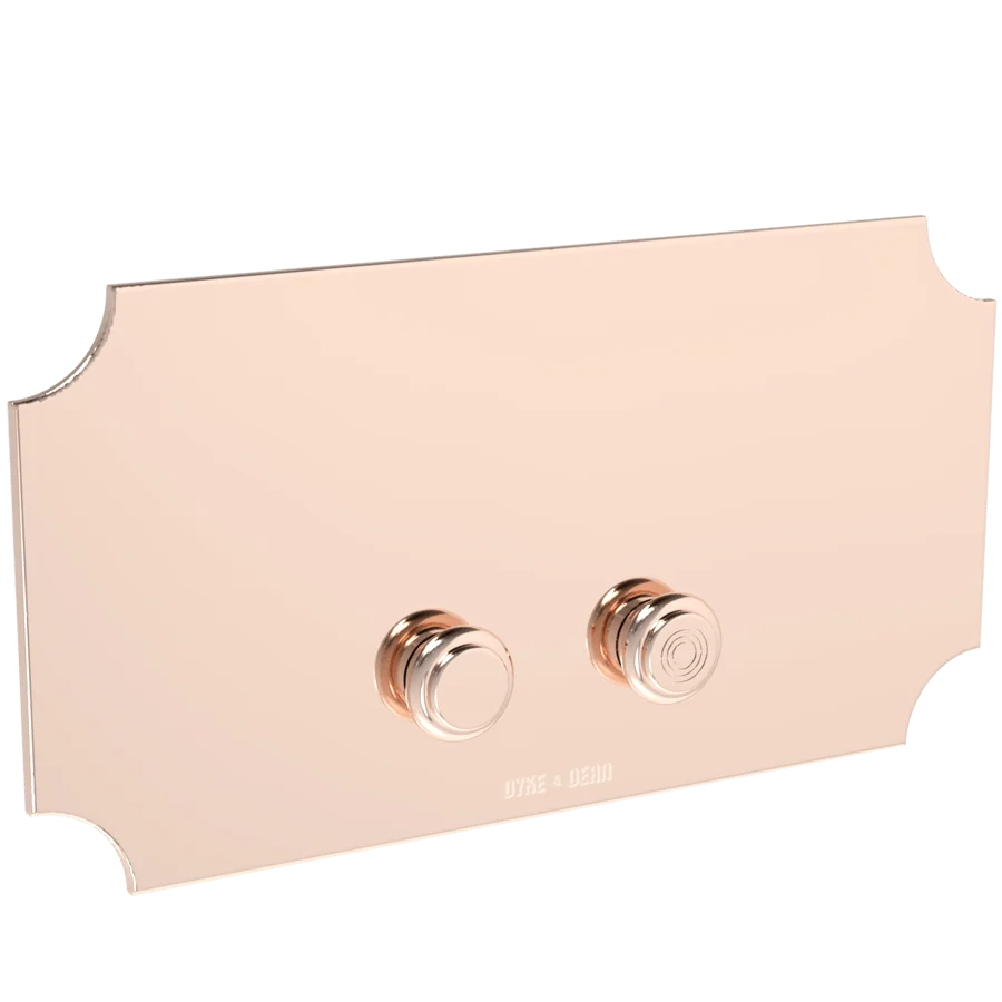 GRIFOS DE MANIJA DE PALANCA METÁLICA DOBLE PARA LAVABO DYKE & DEAN