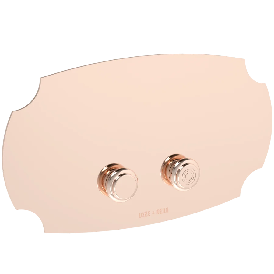 GRIFOS DE MANIJA DE PALANCA METÁLICA DOBLE PARA LAVABO DYKE & DEAN