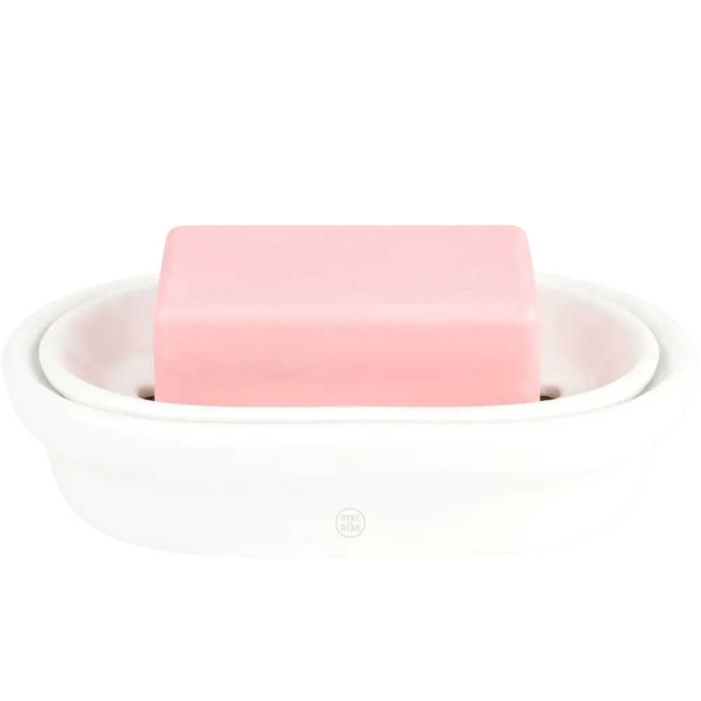 JABON DE PORCELANA BLANCA DYKE & DEAN