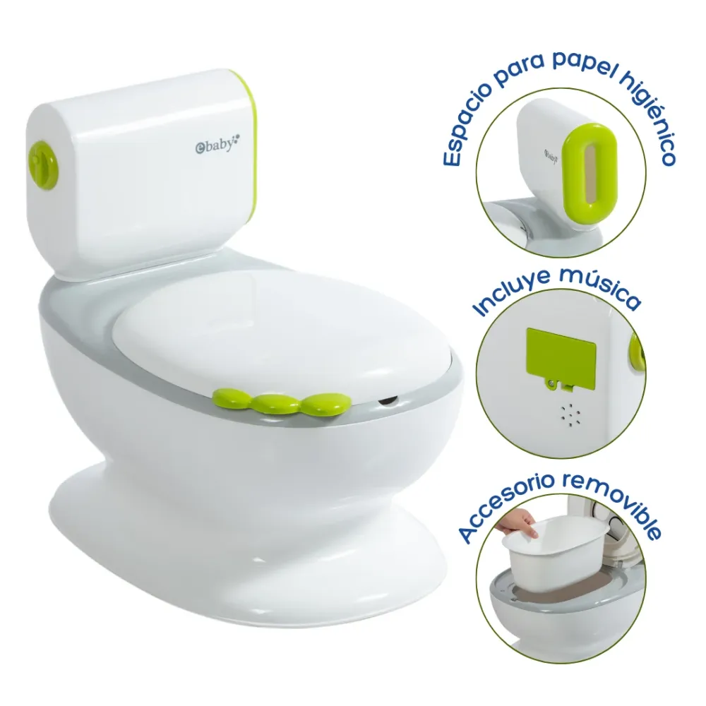 BACINILLA EB 900-1 EBABY Blanco