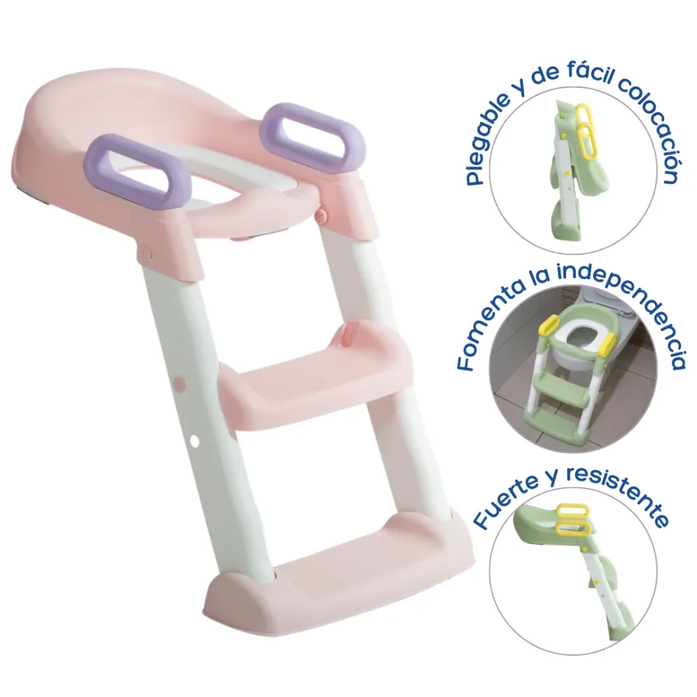BACINILLA CON ESCALERA - EB903-1 EBABY Verde