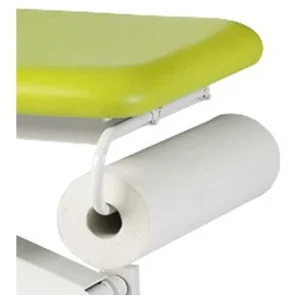 Portarrollos blanco con abrazaderas Ecopostural