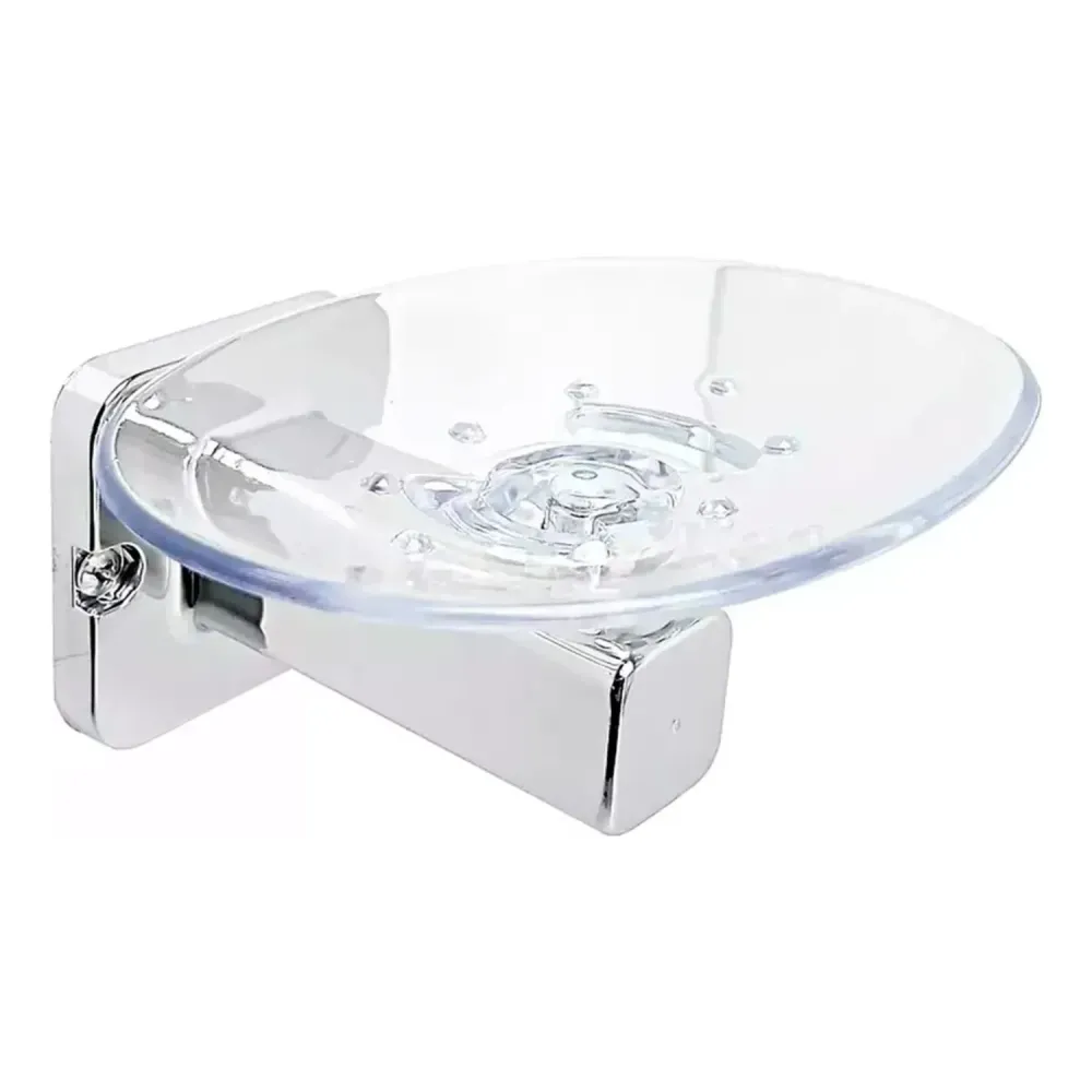 Jabonera Cromada Moderna ELASTOMEROS