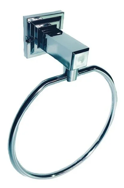 Toallero Redondo Tamesis ABS Cromado ELASTOMEROS