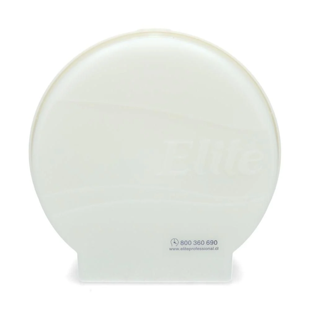 Dispensador Papel Higiénico Plástico Color Blanco ELITE PROFESSIONAL