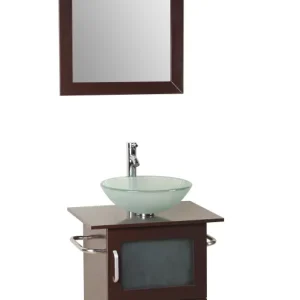Vanity en PVC 24" - EC-023 -Blanco o Brown Brown Entop