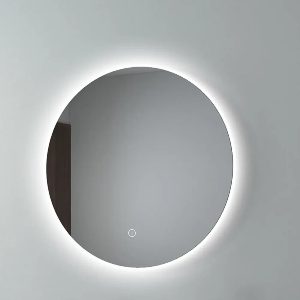 Espejo con Luz LED - Redondo Bajo Consumo - Luz Blanca de 6,000K