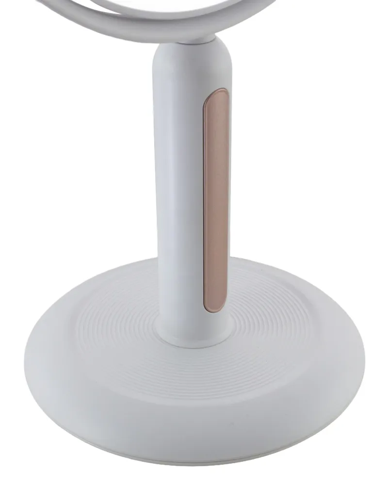 Espejo de escritorio con Luz LED y Aumento 7X Blanco