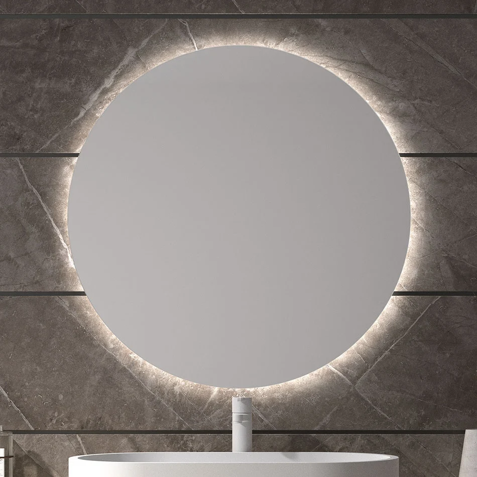 Espejo De Baño TENERIFE Circular | 9 Medidas | Luz Led 3 Tonos | Ip44 | Eficiencia ++ Eurobath