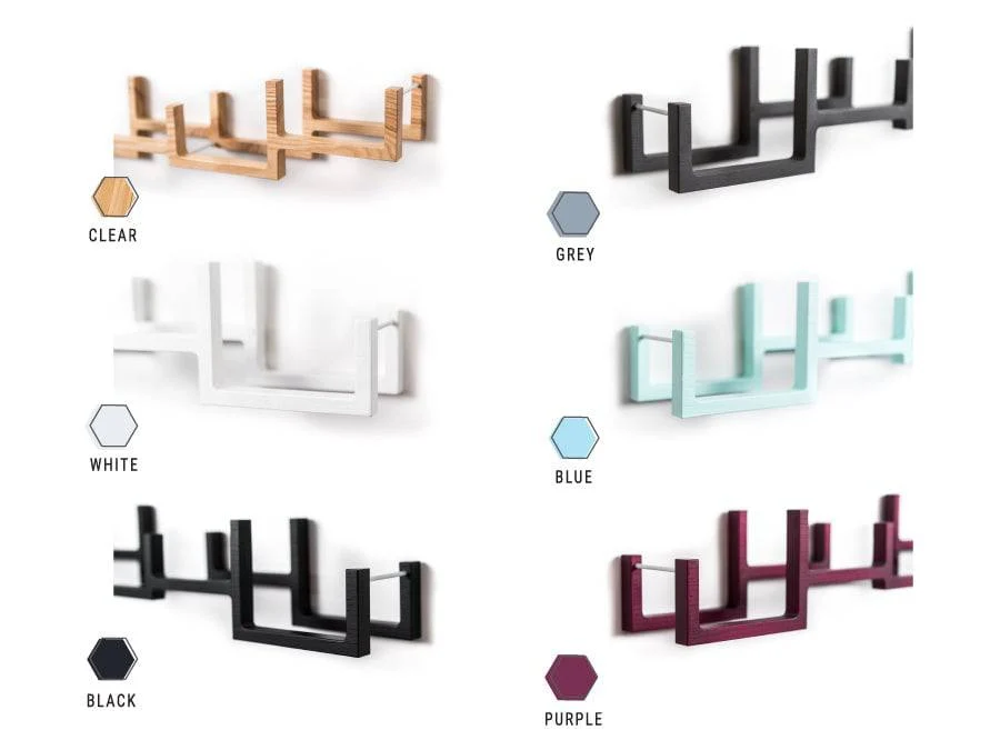 Soporte de papel higiénico BRICKS Natural EWART WOODS Design