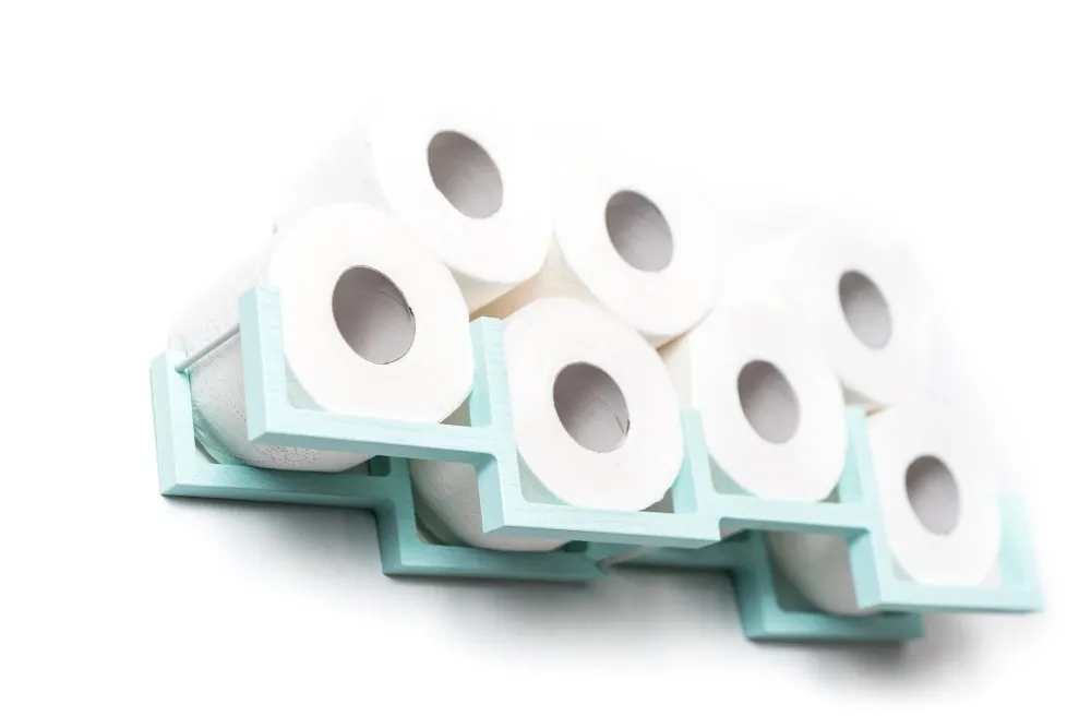 Soporte de papel higiénico BRICKS Natural EWART WOODS Design