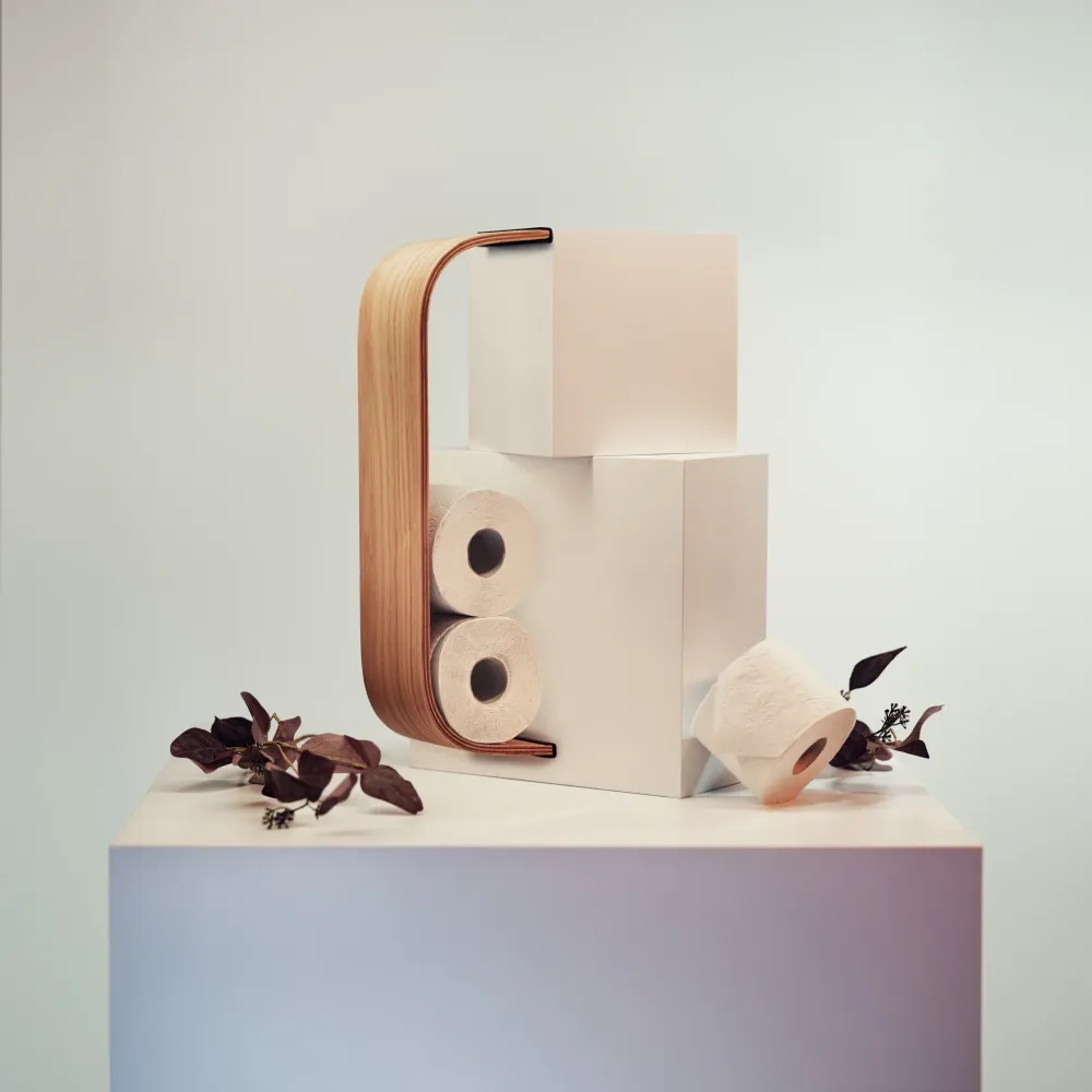Soporte para Papel Higiénico - Bridge White EWART WOODS Design
