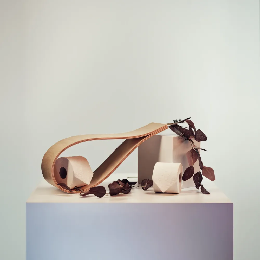 Soporte para papel higiénico - DROP EWART WOODS Design