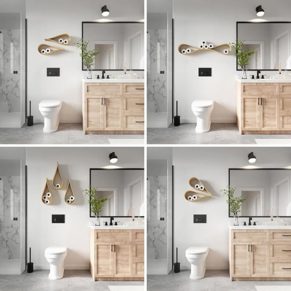 Soporte para papel higiénico - DROP EWART WOODS Design